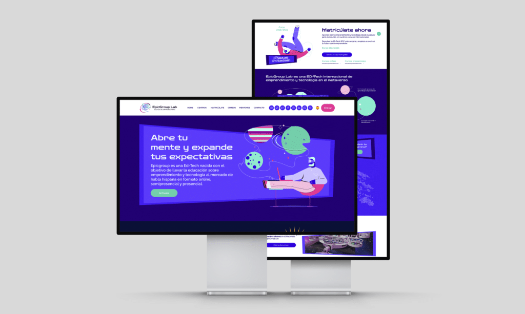 Epic-webpage